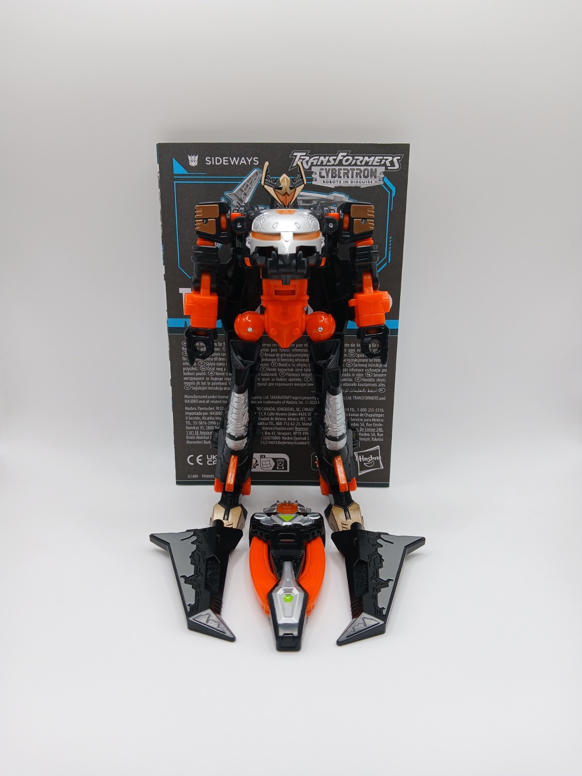 Hasbro Transformers AOTP Cybertron Sideways Modellino 5,5" Sciolto Completo