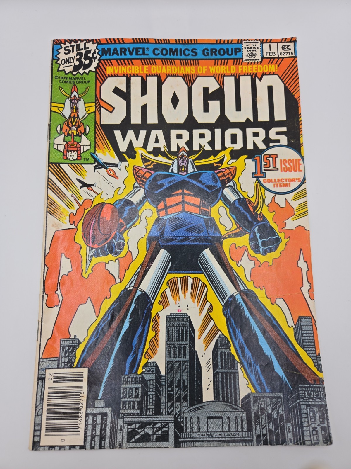 Shogun Warriors #1 • 1979 • Prima Apparizione • Gruppo Marvel Comics