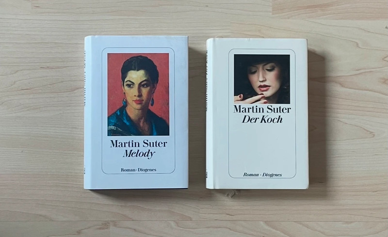 2 Romane "Melody" und "Der Koch" von Marin Suter Hardcover