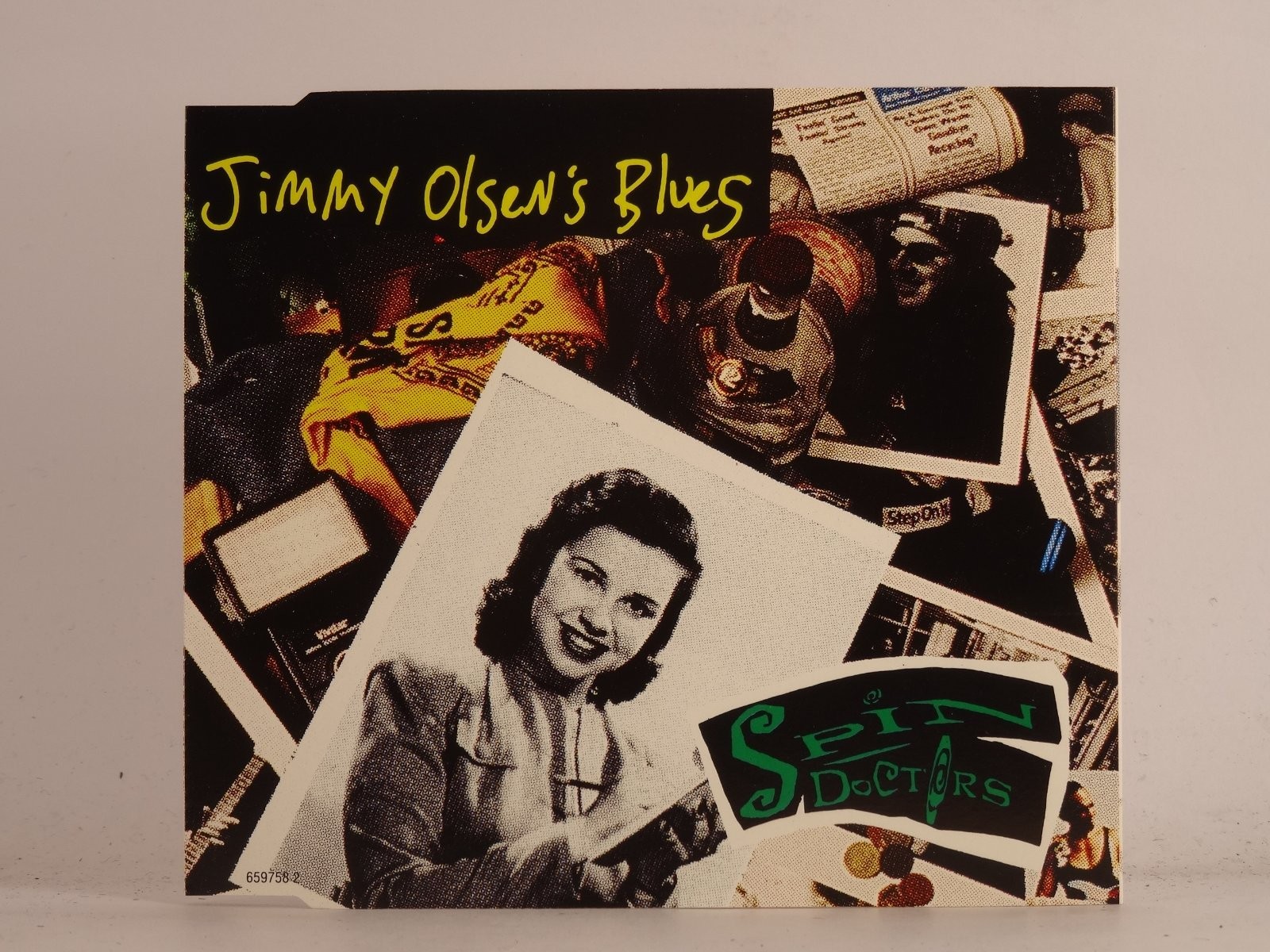 SPIN DOCTORS JIMMY OLSEN'S BLUES (K70) 3 Track CD Single plus Picture Sleeve CA