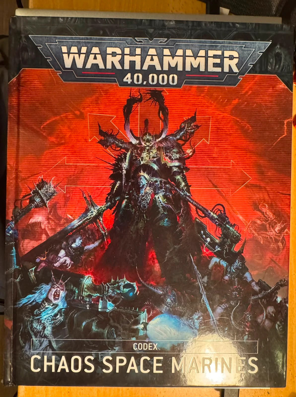 Codex Chaos Space Marines ITA Warhammer 40k