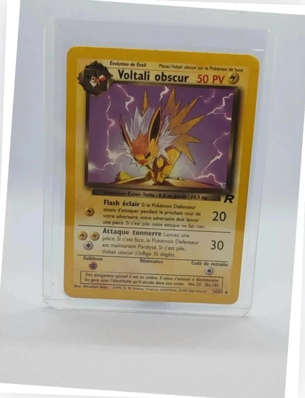 Voltali obscur 38/82 – rocket – Carte Pokémon Wotc Originale