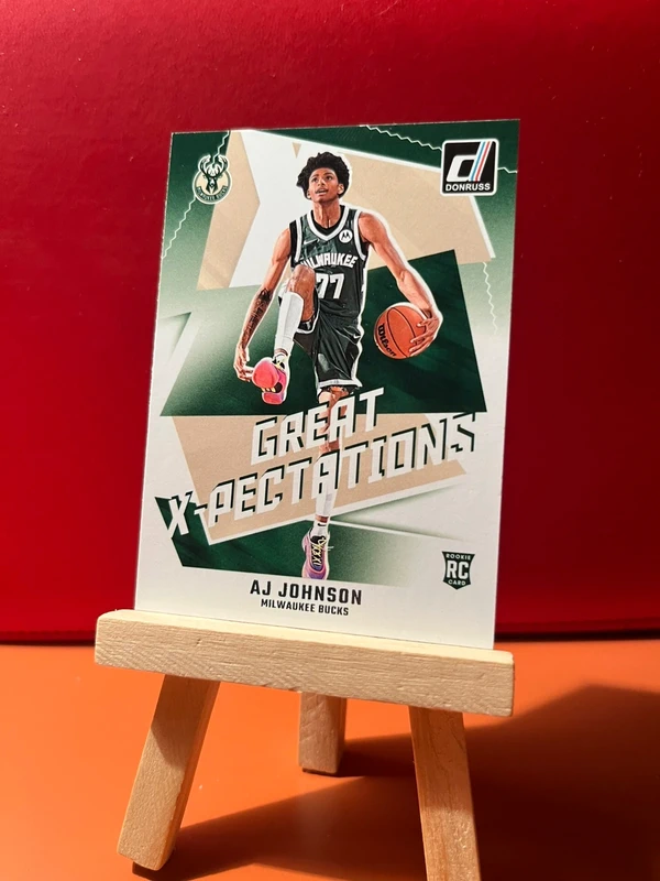 AJ Johnson - Milwaukee Bucks - Panini Donruss 2024-25 - NBA - "Great X-Pectations" RC