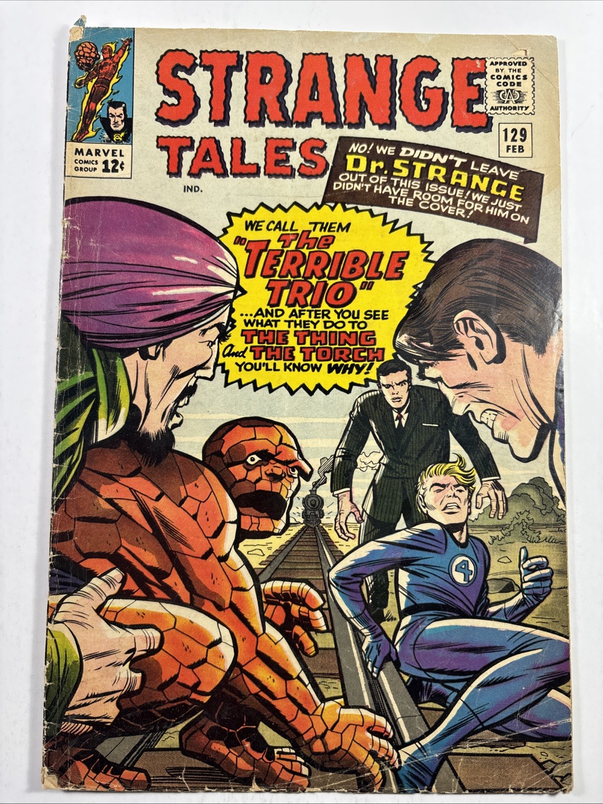 Strange Tales #129 (Marvel Comics febbraio 1965)