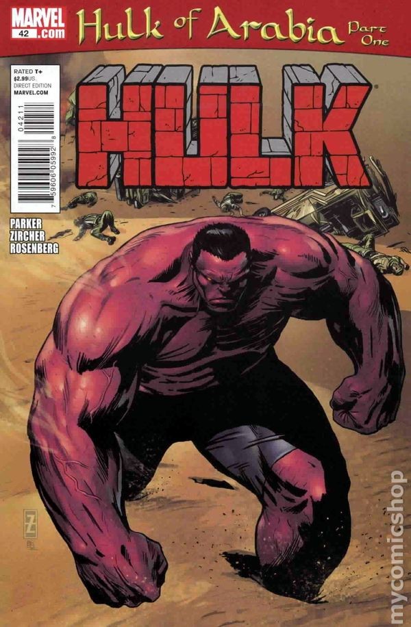 Hulk #42A FN/VF 7.0 2011 Immagine Stock