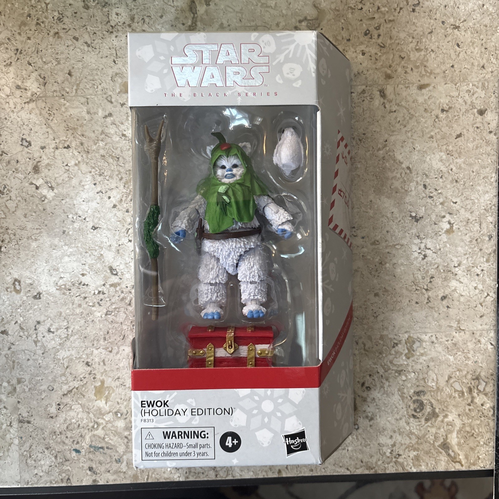 Star Wars The Black Series Modellino Ewok Holiday Edition 6" Hasbro F8313