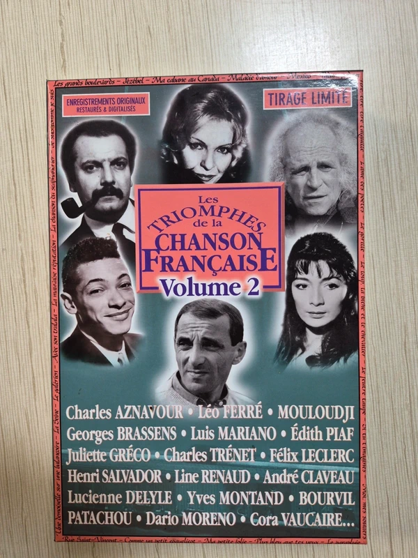 Coffret 20 CD Les Triomphes de la Chanson Française Volume 2