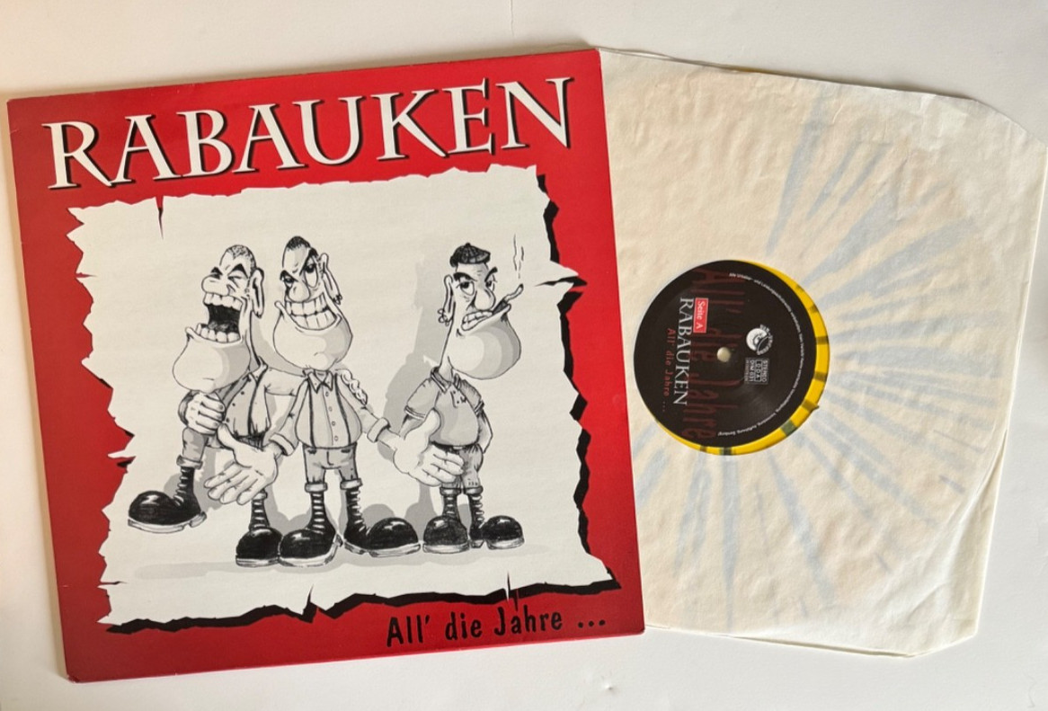 Rabauken - All' Die Jahre LP punk Oi Dim Records Oxymoron Vortex Skinhead