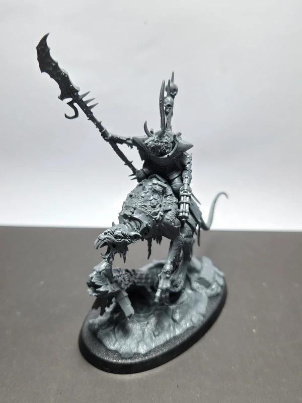Griffarque sur rongebête / Clawlord on Gnaw-beast