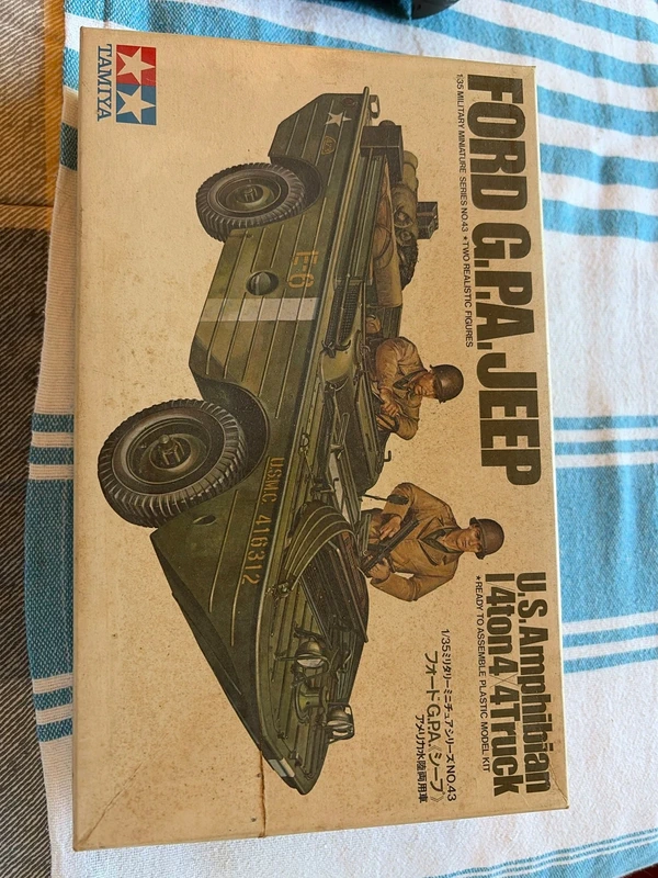 Kit Modellismo Tamiya 1/35 - Ford G.P.A. Jeep U.S. Amphibian (Vintage)