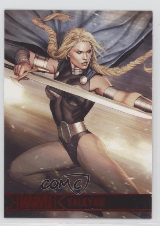 2012 Rittenhouse Marvel Greatest Heroes Valkyrie #75 0p3