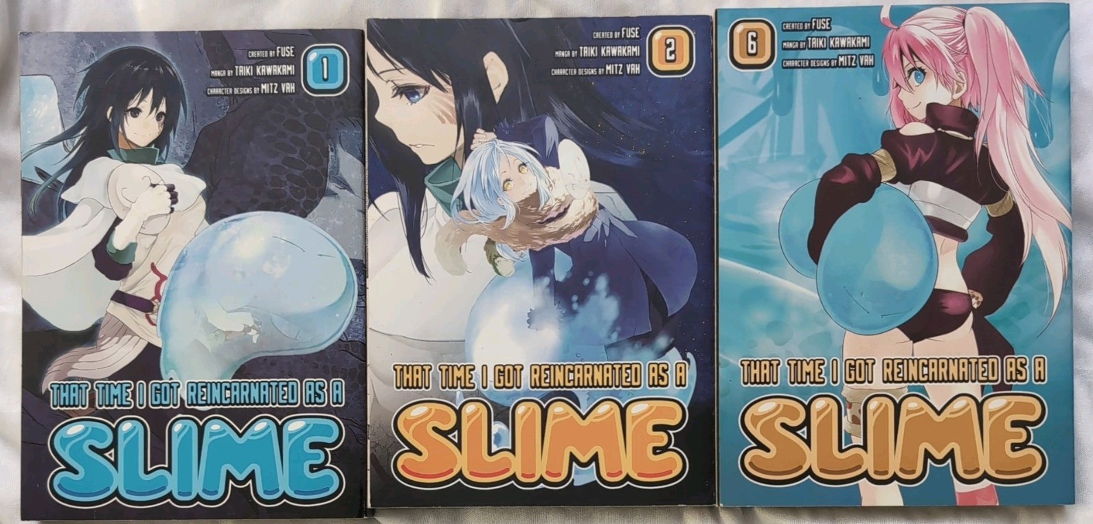 That Time I Got Reincarnated As A Slime Vol 1 2 6 Manga Lotto Kodansha Inglese