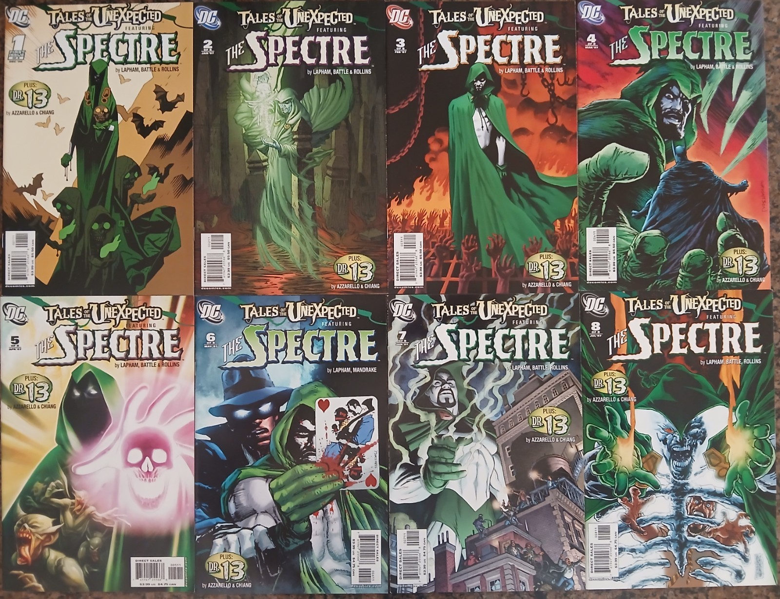 Tales of the Unexpected 2006 #1 - #8 complete set - NM