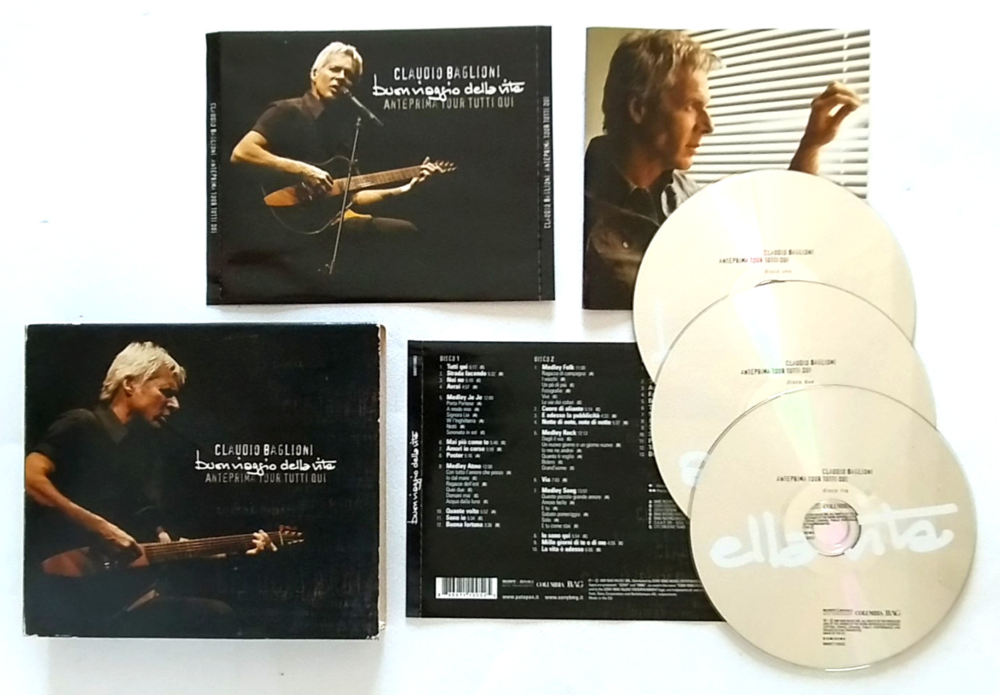 Cd Claudio Baglioni Buon Viaggio Della Vita(Anteprima Tour Tutti Qui) 2007(SOS2)