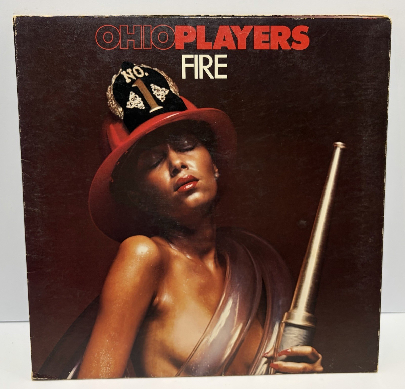 OHIO PLAYERS Fire LP Vinyl 1974 US 1st Press MASTERDISK GK Columbia Santa Maria