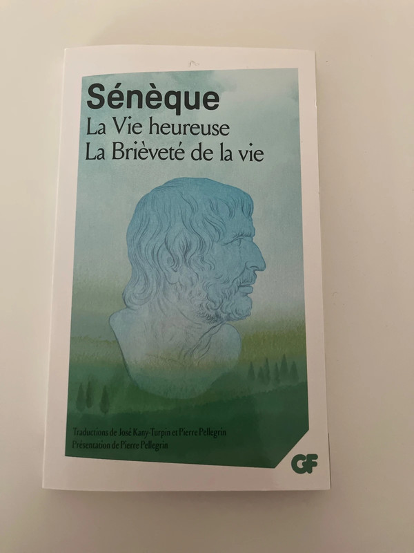 la vie heureuse Seneque et la brièveté de la vie