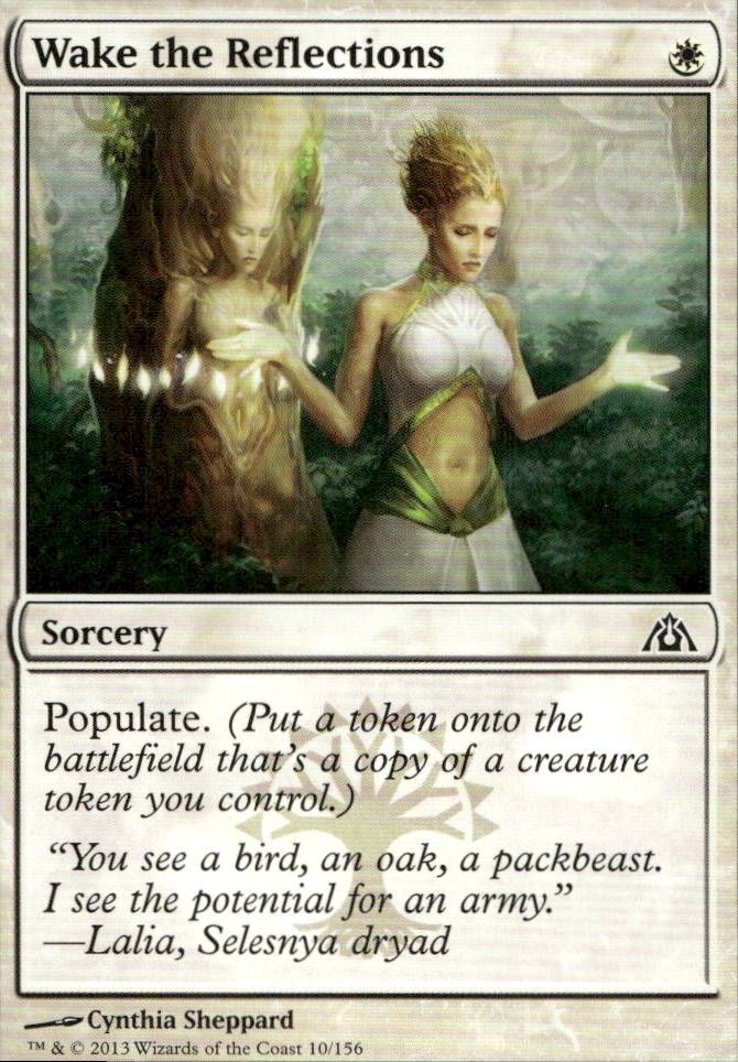 Wake the Reflections 10 Dragon's Maze C LP Magic: The Gathering