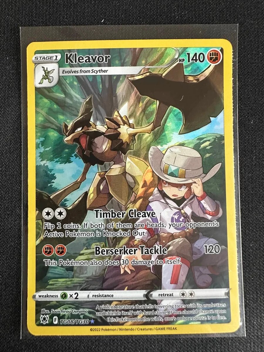 Kleavor TG08/TG30 Swsh10: Astral Radiance Trainer Gallery Holo quasi nuovo