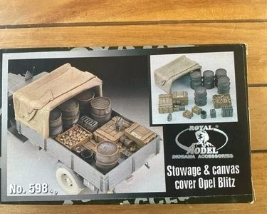 Maquette 1/35accessoire royal model pour opel blitz