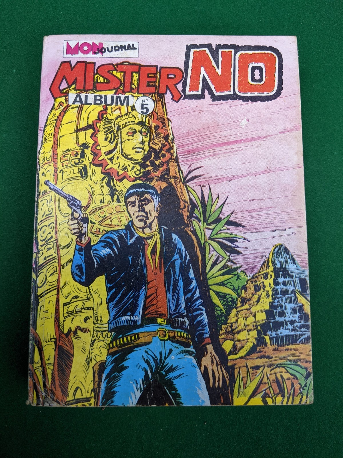 1977 BD Petit Format Mister No Album N°5 de la revue de bande dessinée 