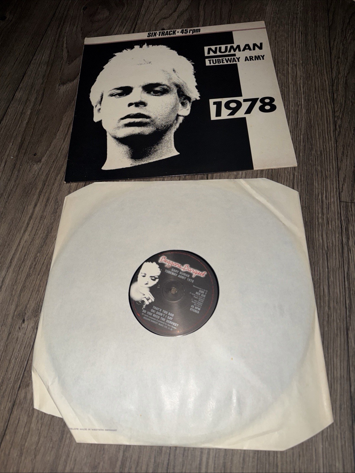 Gary Numan Tubeway Army 1978 Excellent 6 Track Vinyl Rare Original UK LP