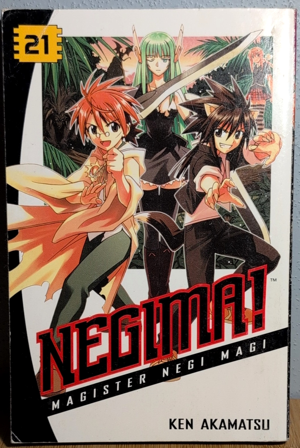 Negima! Vol 21 Manga, 2009, Ken Akamatsu, Del Rey Manga