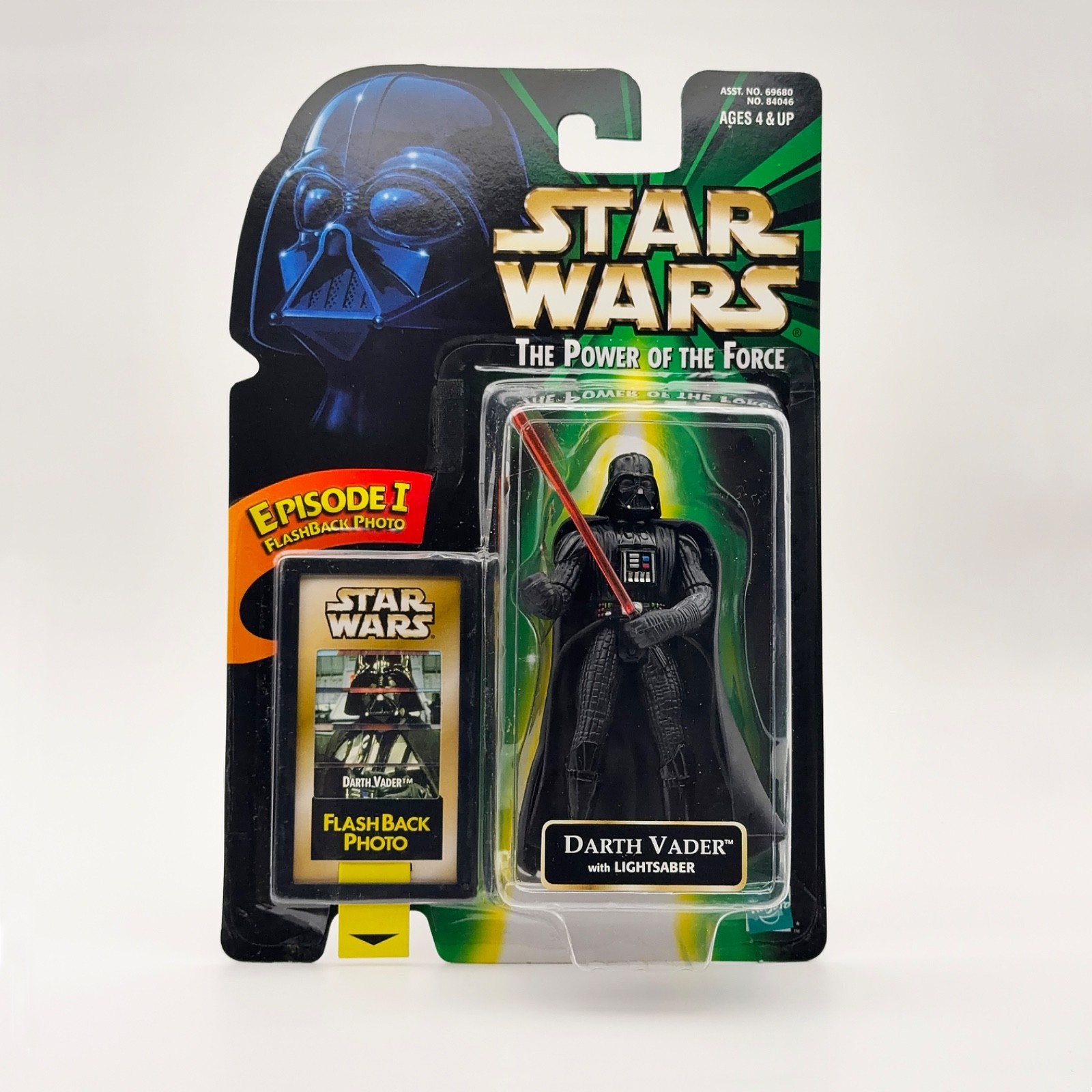 Kenner POTF2 1998 Star Wars DARTH VADER spada laser flashback MOC