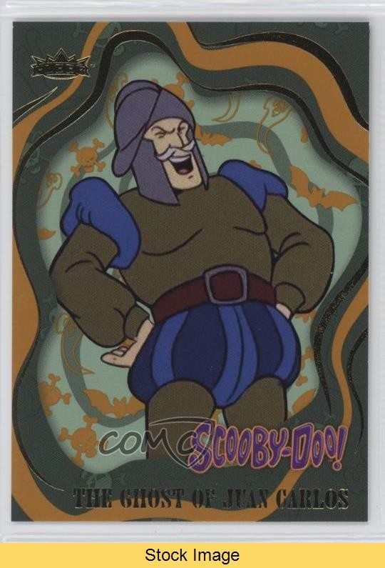 2024 Fleer Scooby Doo Gold Il Fantasma di Juan Carlos #91 LEGGI zj5