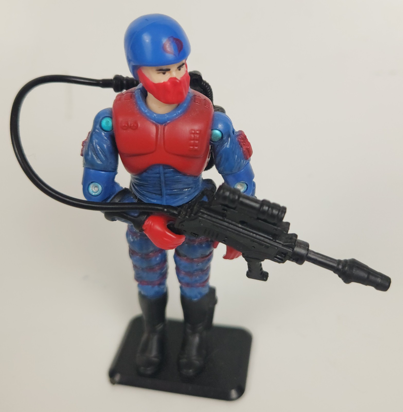 G.I. Joe Cobra Laser Viper (V2) 2001 action figure giocattolo vintage spedizione gratuita