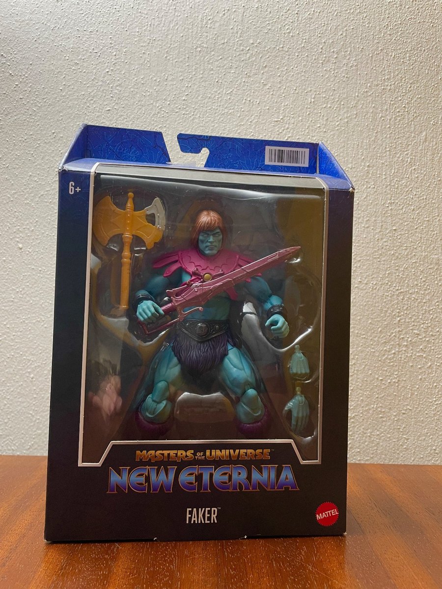 Masters of the Universe Motu Masterverse nuovo Eternia Faker confezione originale nuovo con scatola
