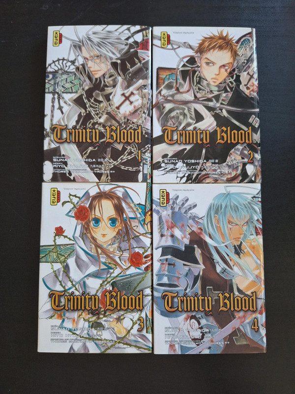 Lot manga Trinity Blood