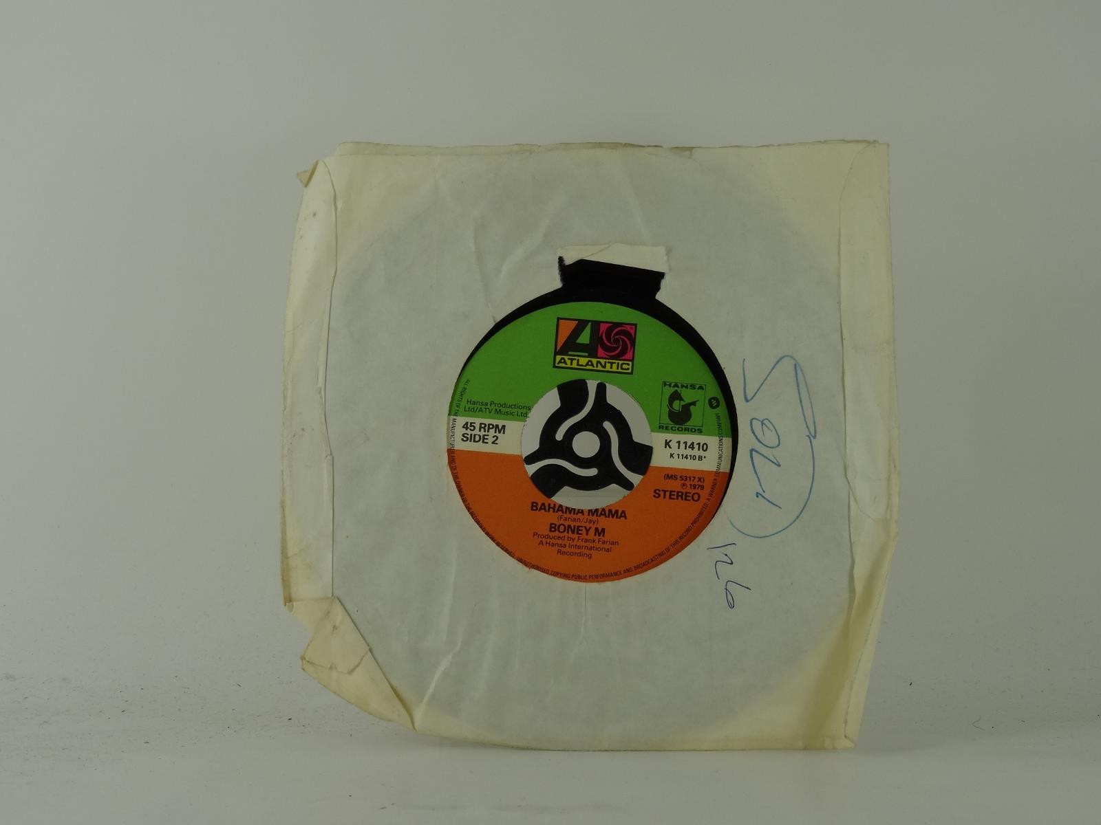 BONEY M BAHAMA MAMA (4) 2 Track 7" Single including Picture Sleeve ATLANTIC