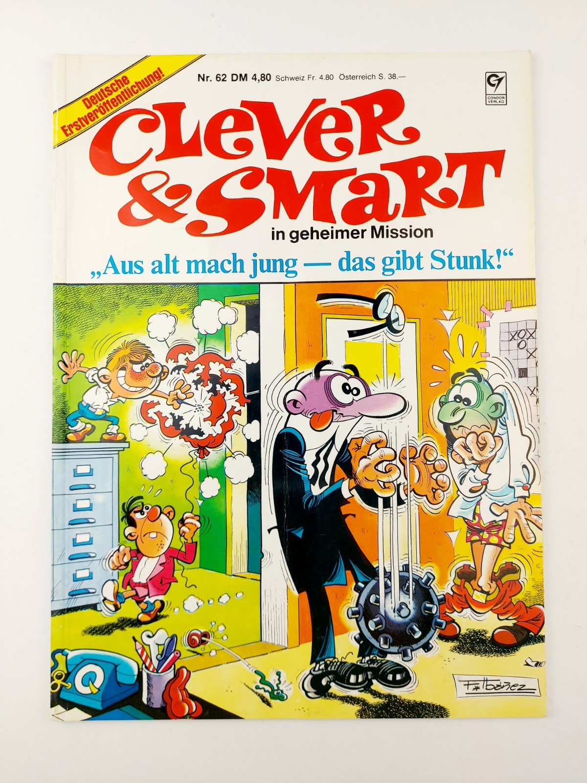 Album fumetti Condor - 1. Edizione - Clever & Smart n.62 / Z2+