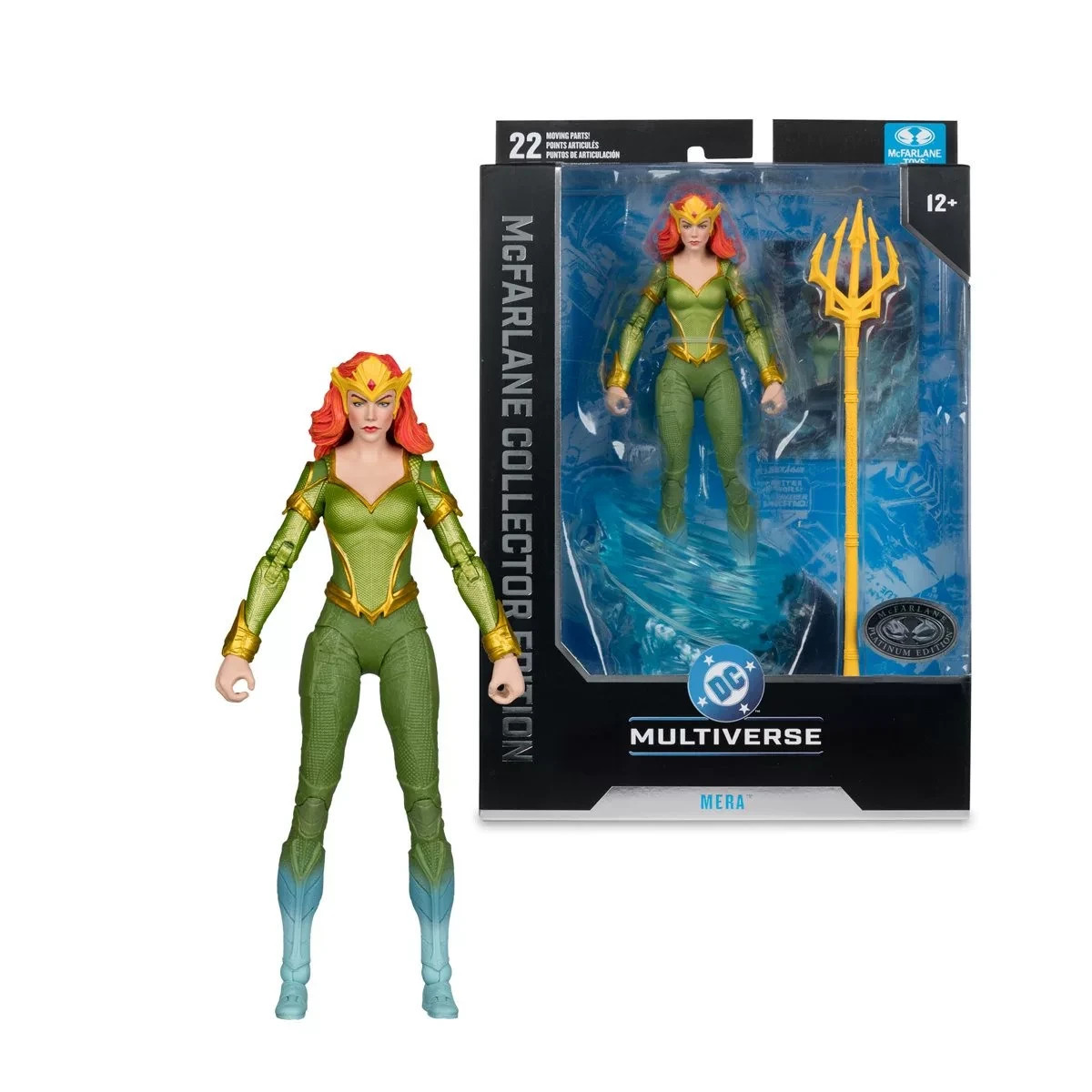 McFarlane 1/10 DC Multiverse Collector Mera Action Figure Model Variant Editon 