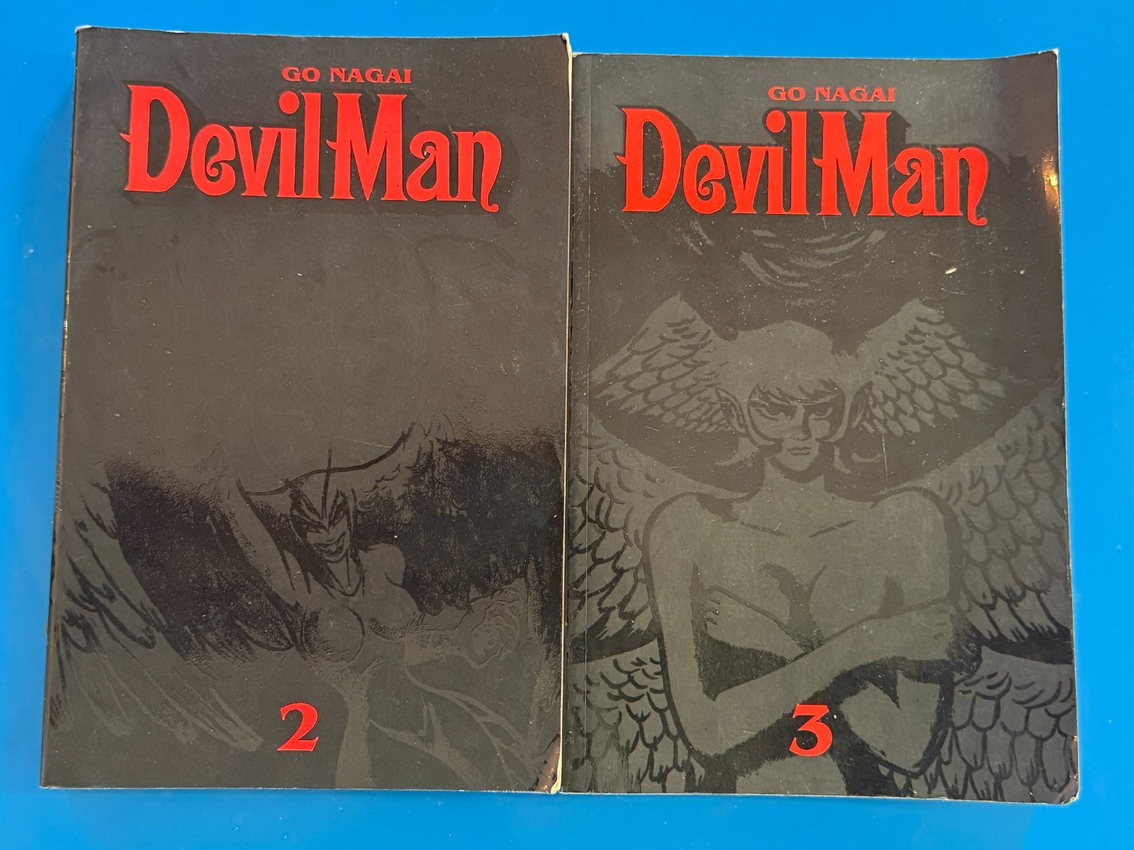 Devilman: The Classic Collection by Go Nagai Soft Cover Manga #2 & #3 - Italiano