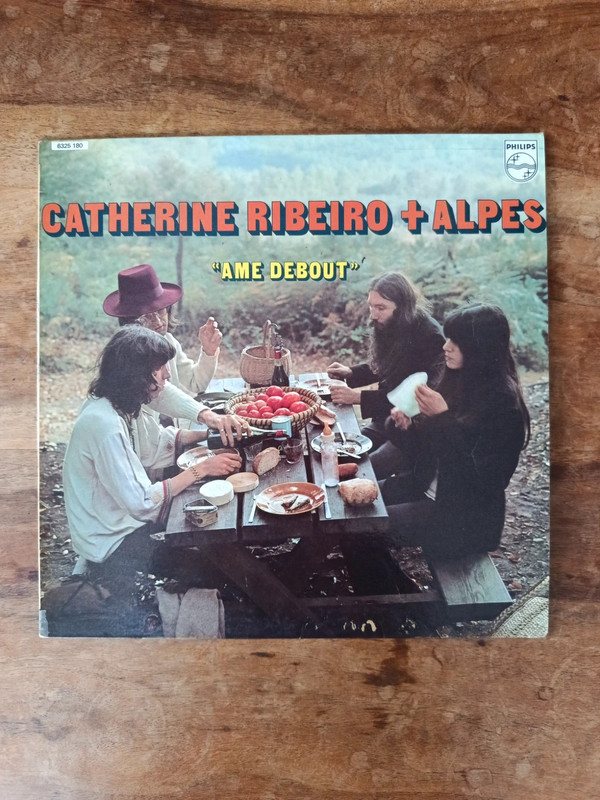 Catherine Ribeiro Alpes LP vinyl Ame Debout Rock Progressif prog psych