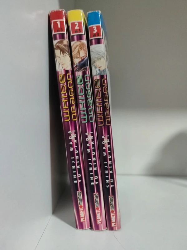 White Dragon. Serie Completa Vol.1-3. Shinji Wada e Yu Kinutani