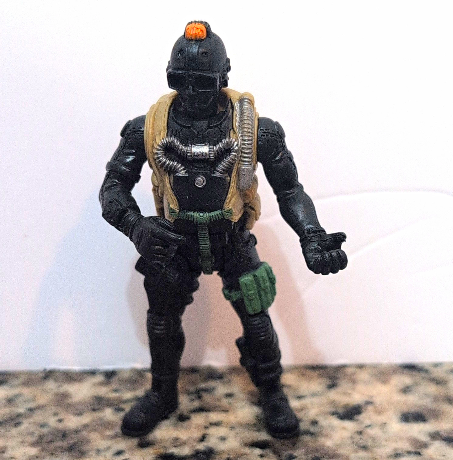 Action Figure Chap Mei Lanard Scuba Black Articulated