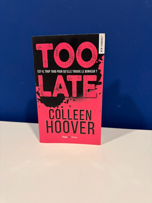 Too Late Colleen Hoover
