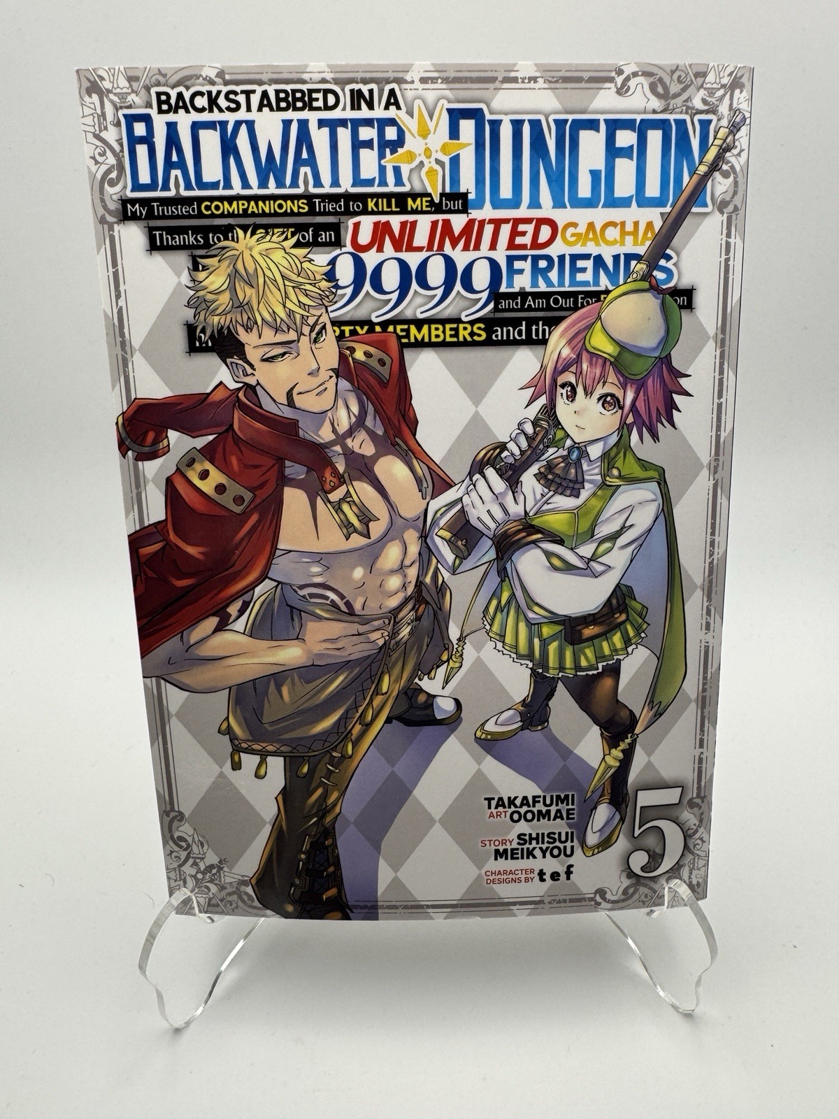 Backstabbed in a Backwater Dungeon Volume 5 Manga Vol Seven Seas [Inglese]