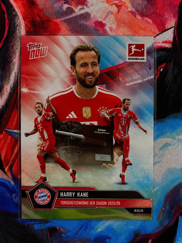 Topps Now Harry Kane Bundesliga 2025/26 Bayern Munich
