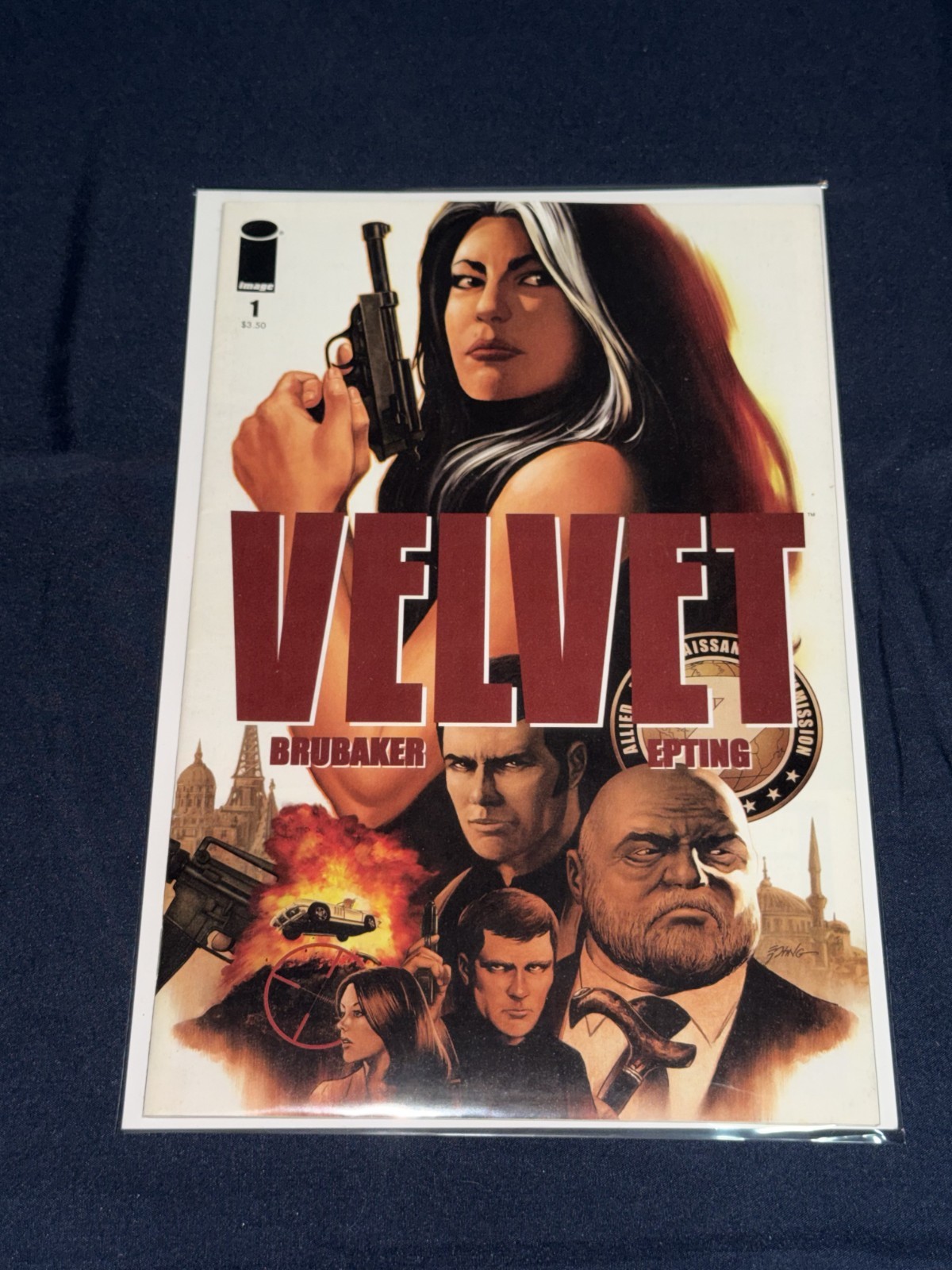 Image Comics VELLUTO #1 prima stampa copertina Un fumetto ALTA QUALITÀ
