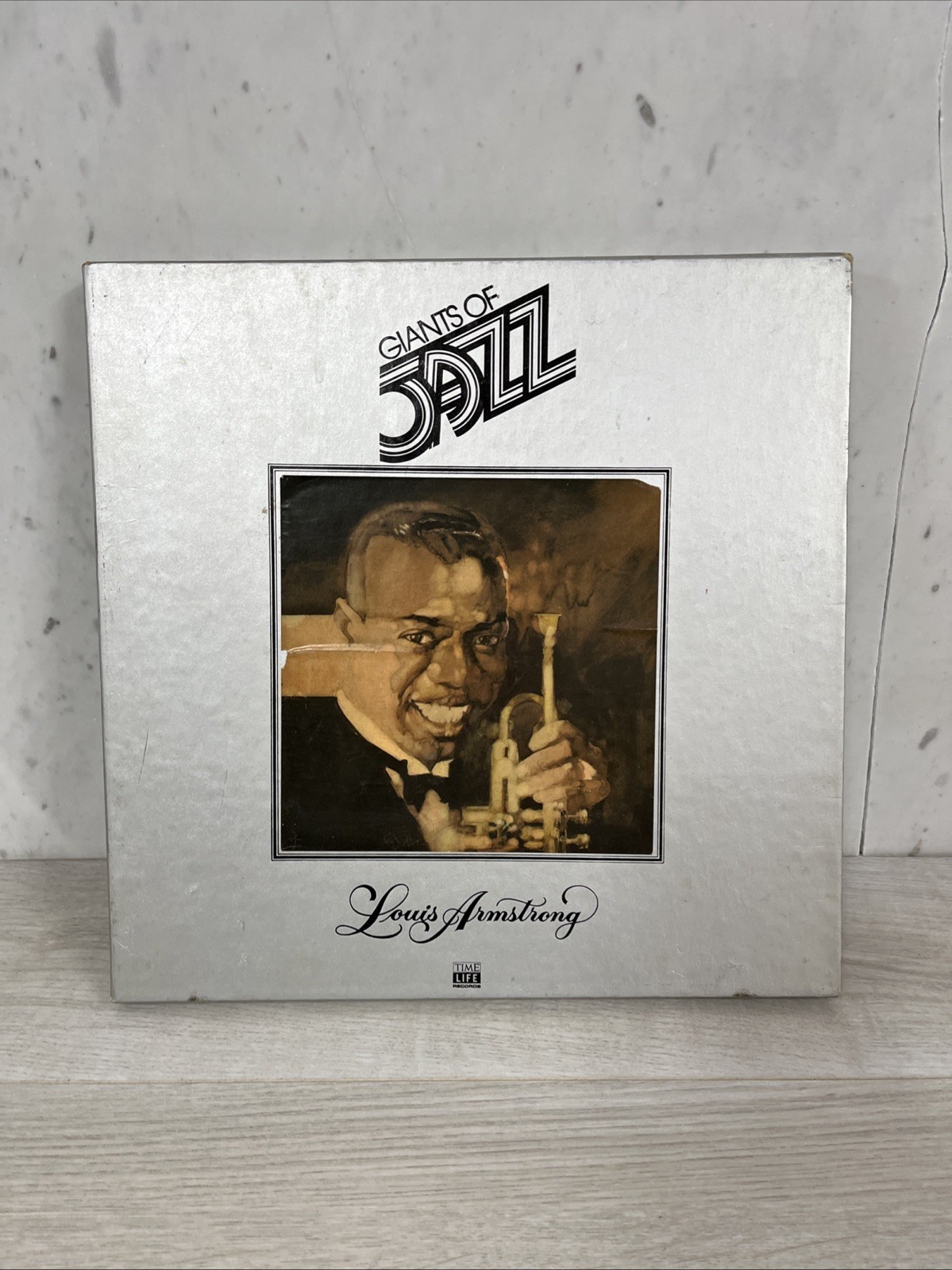 Louis Armstrong Giants of Jazz Time Life Records Three LP Box Set 1978