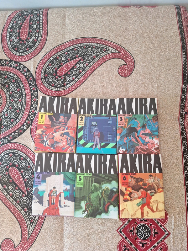 Manga akira nuova edizione 1-6 completo prima edizione