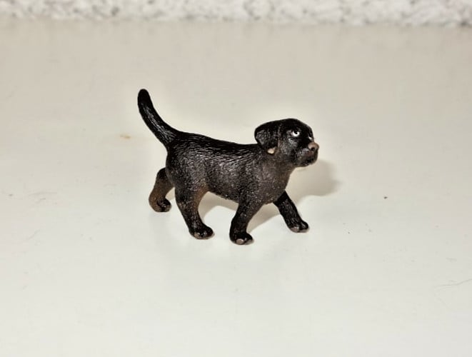 SCHLEICH ♥ Cucciolo di Labrador ♥ Marrone Cioccolato ♥ 【ツ】