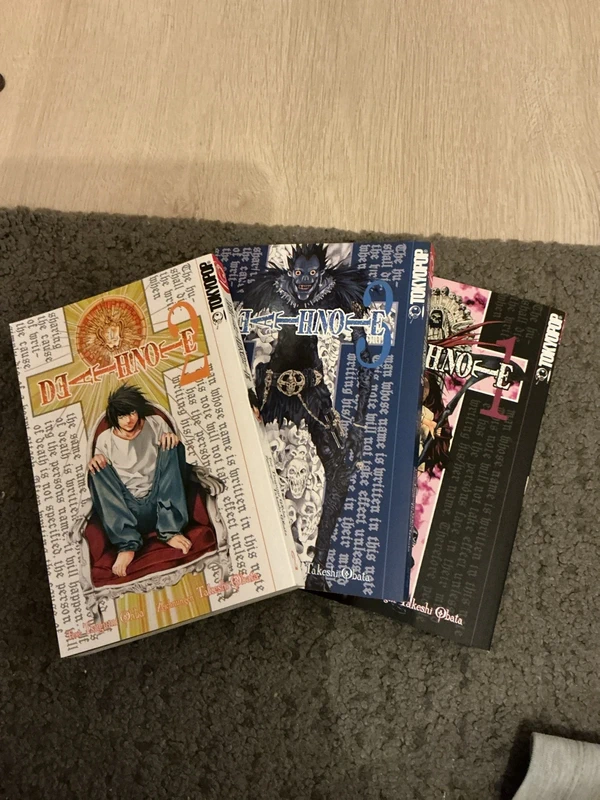 death note 1,2,3