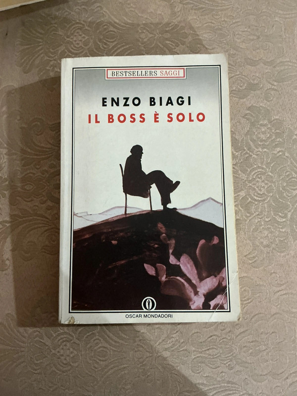 Enzo Biagi – Il boss è solo – Libro