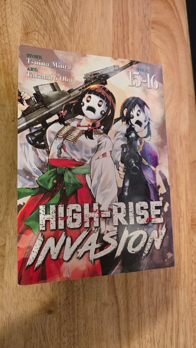 High-Rise Invasion, Vol. 15-16, di Miura/Oba, manga inglese 2020