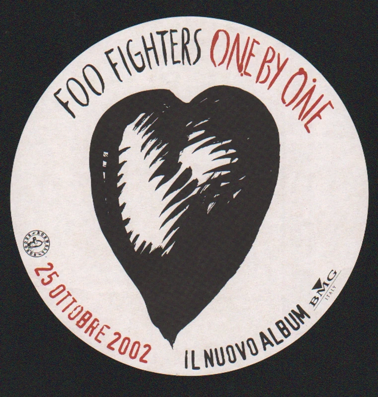 Sticker Foo Fighters album