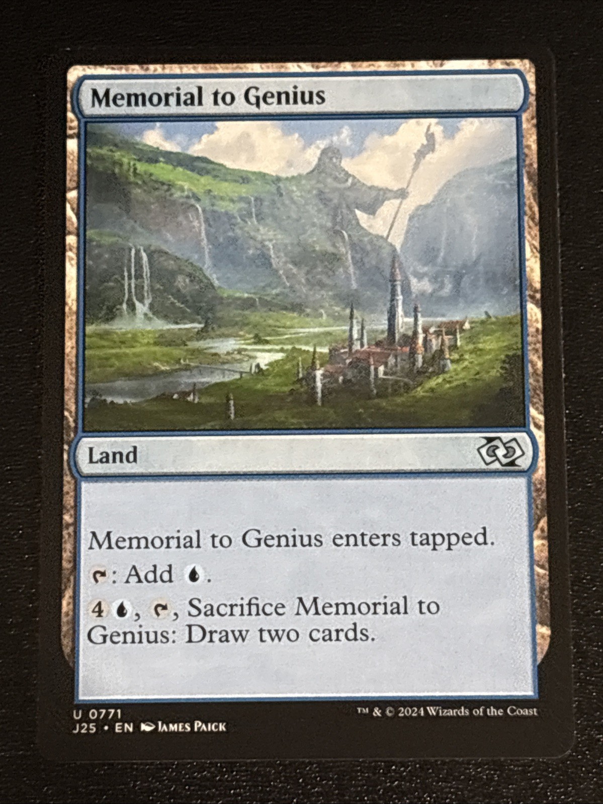 MTG Foundations Jumpstart Memorial to Genius 0771 NM